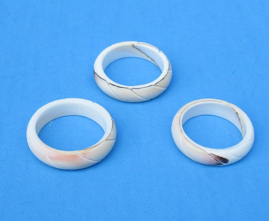 PK/50 LUHUANUS RINGS ASSORTED DESIGNS & SIZES