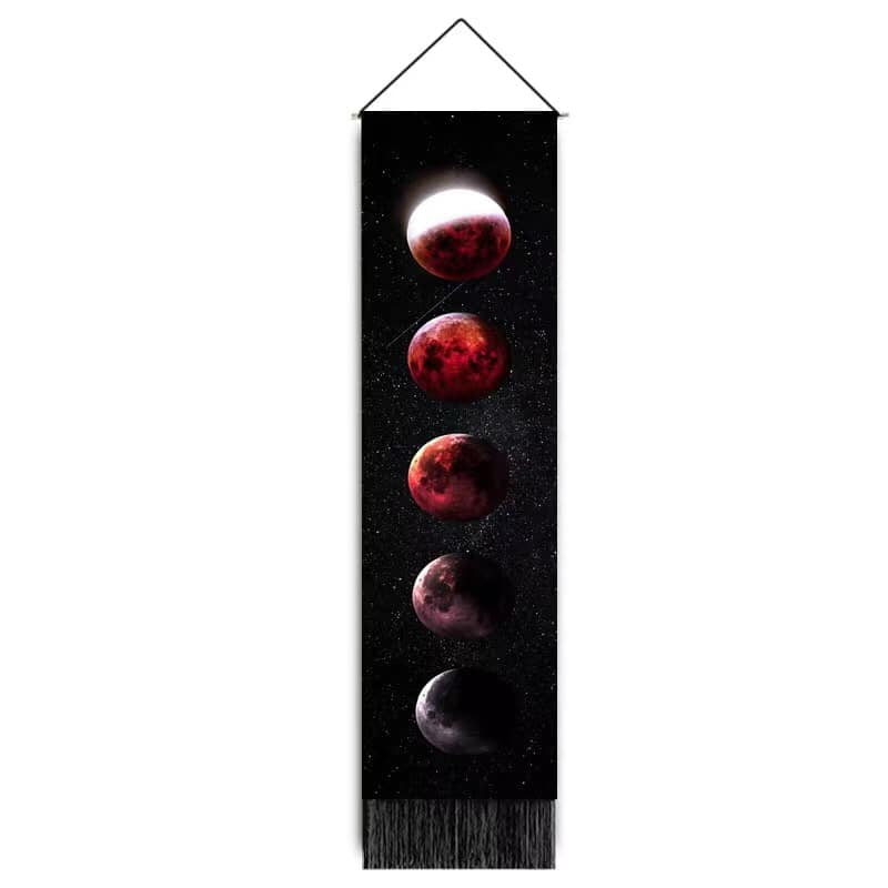 Cintre mural pour tapisserie Moons - 12,5 de large x 51 pouces de long - 32,5 × 130 cm - Chine - NEW922