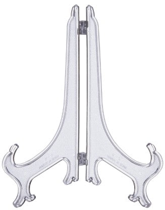 ACRYLIC Clear PLATE DISPLAY STAND  3.5 inch HIGH