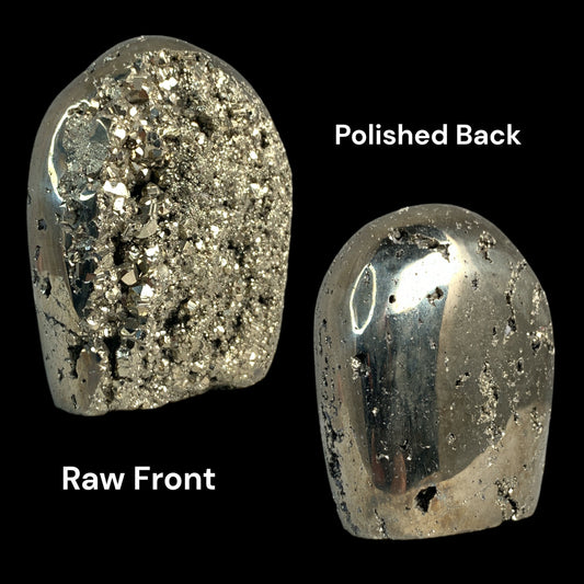 Pyrite - Standing Stones High Polished Natural Free Shapes - 10-18cm - Price per gram - NEW822