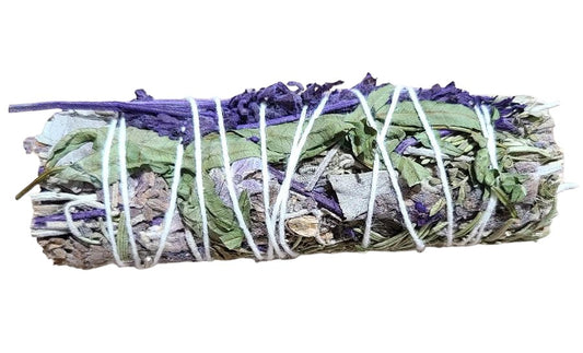 Eucalyptus &amp; Rosemary Smudge Stick - 4 pouces - NEW921