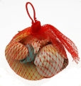 1 KG - Net Bag Of Assorted Polished Shells - Thailand
