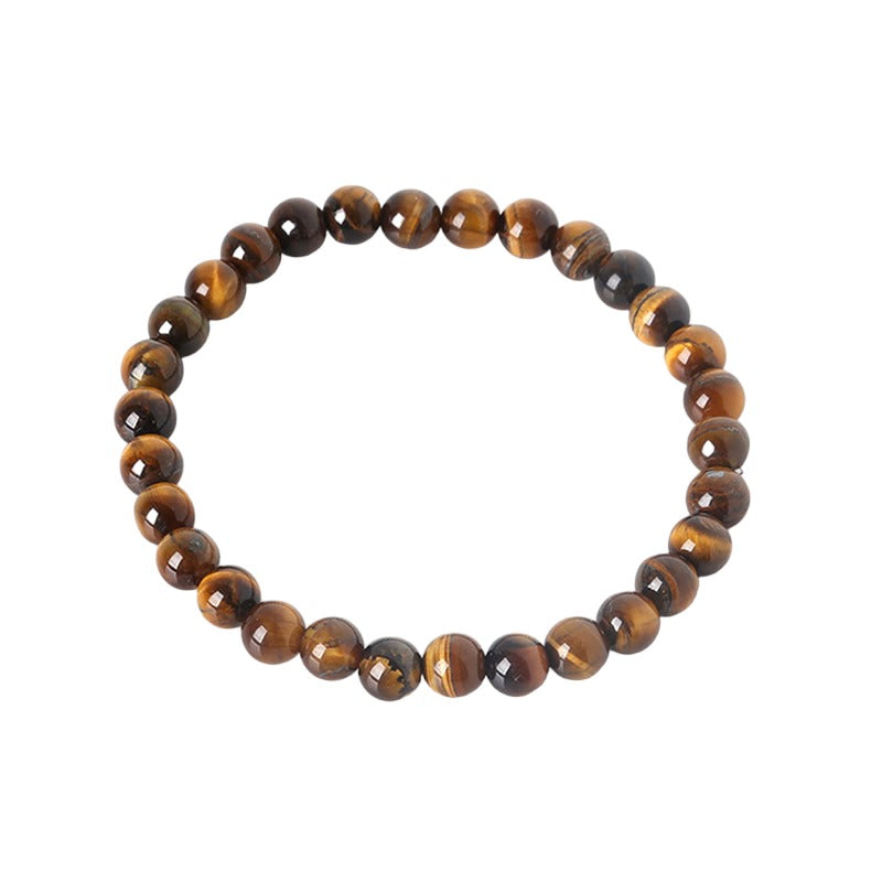 Tiger Eye Stretch Bracelet - 6mm Beads - China - NEW523