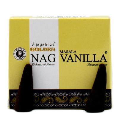 GOLDEN Nag Vanilla Cônes - 12 cônes par paquet 12 paquets par boîte