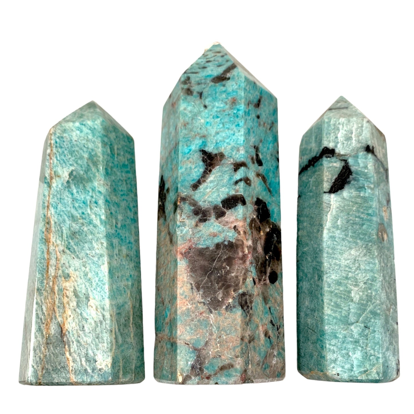 AMAZONITE - Polished Points - 5.5 to 6.5 inches - Price per gram - China