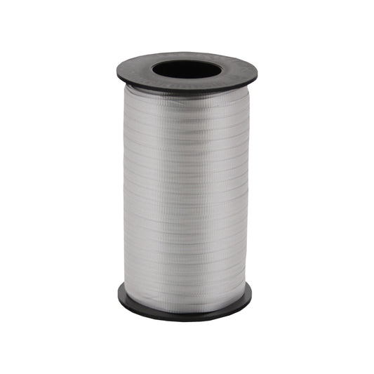 Reg. Curling Ribbon - Silver - 3/16 inches x 500 yards - Made in USA