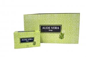 Kamini Aloe Vera Soap - 100 Gram Each (12 Bars Per Box)