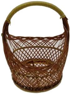 x-SMALL GOLDEN MIDRIB ROUND Basket 7 inch Dia