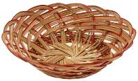 MIDRIB TWO TONE ROUND TRAY  4 Dia. x 1.5 inch