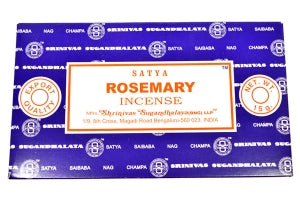 Satya Incense - Rosemary - Box Of 12 Packs