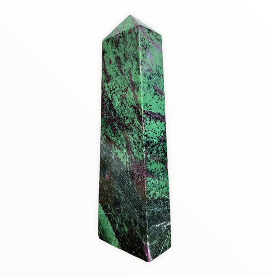 Ruby Zoisite Tower - Large 11.5 inch - 2594 Grams - China - NEW622 - $209.98