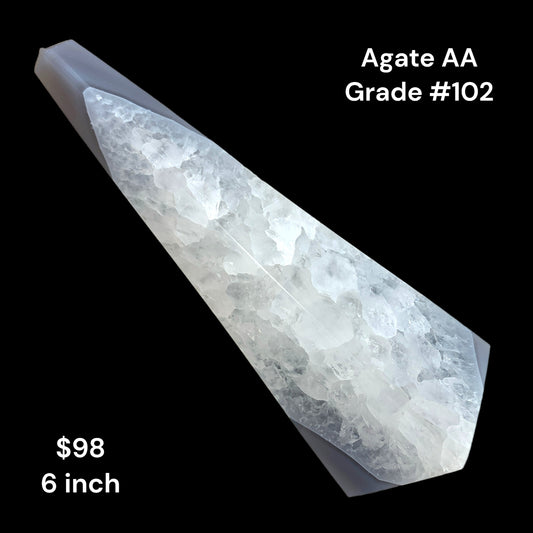 Agate - Obelisks - 6 inch - 348g - AA Grade - Polished Towers