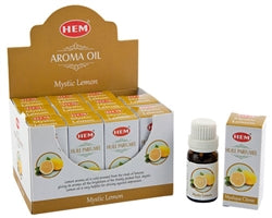 Hem Mystic Lemon Aroma Oil - Boîte de 12 bouteilles
