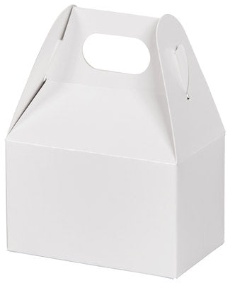 White Mini Gable Box - 4 x 2 1/2 x 2 1/2 - (order in 6's) (288)