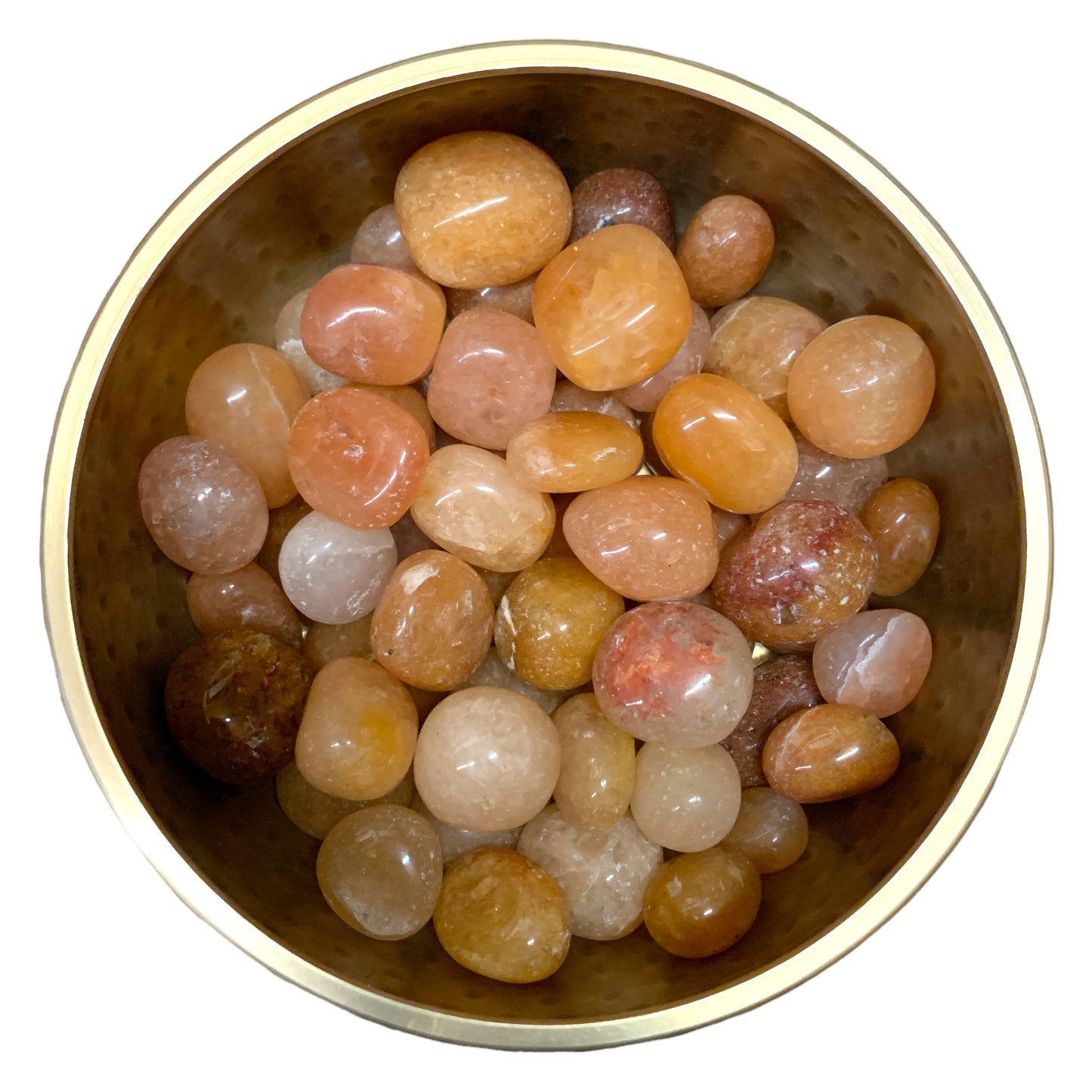 Pink Aventurine Tumbled Stones - Medium 20 - 30 mm - 500 GRAMS 1.1 LB - India - NEW1122