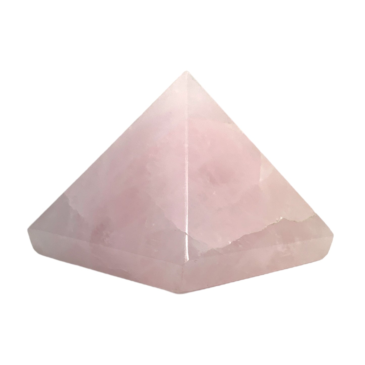 Rose Quartz - Pyramids - 35 to 70mm - Price per gram per piece (B2B ordering 1 = 1 piece so we charge Ex. 60g = $7.20 each)