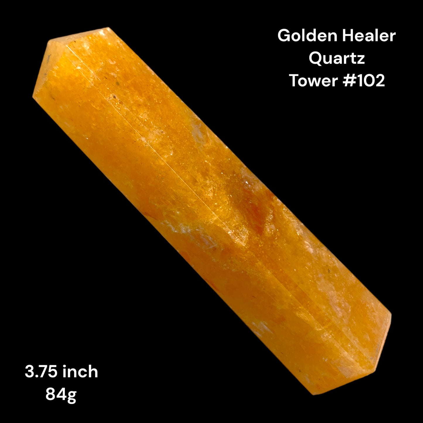 Golden Healer Quartz - 3.75 inch - 84g - Polished Towers