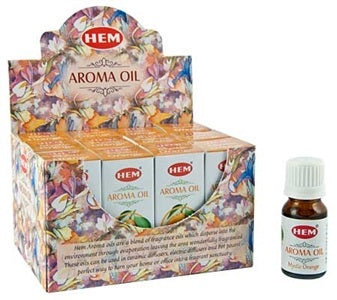 Hem Mystic Orange Aroma Oil - Box With 12 Bottles