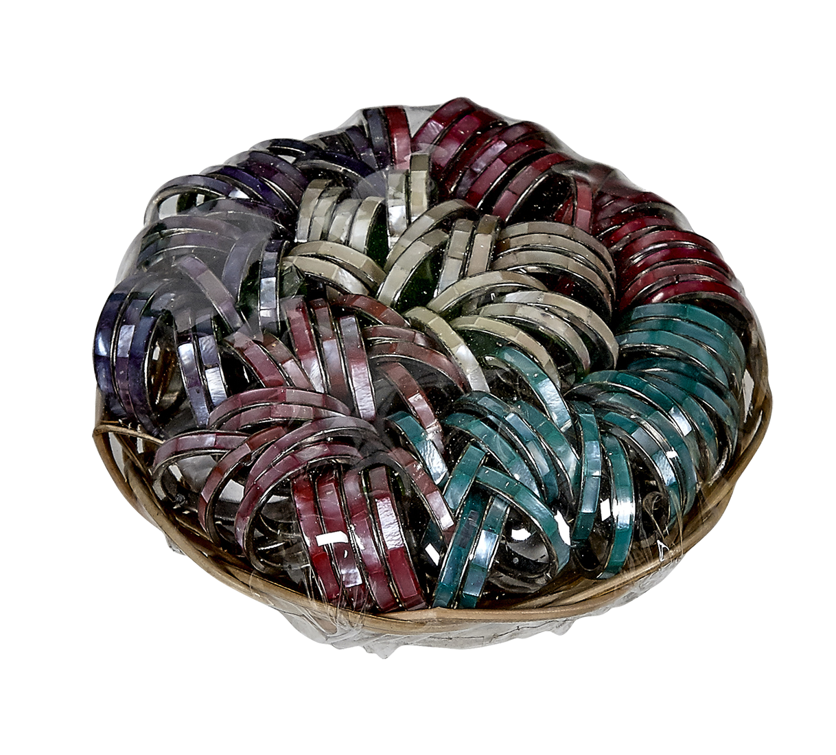 SHELL RINGS 1/8 Assorted Colors & Sizes