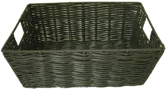 NYLON/WIRE DISPLAY BASKET - BLACK 14 x 10.5 x 5.5