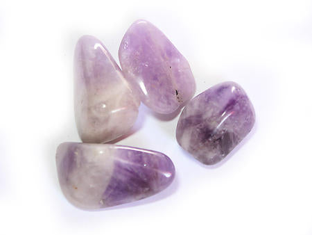 Amethyst Tumbled Stones - Small 18 - 25 mm - 1 LB - Madagascar