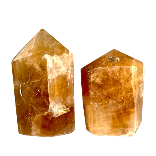 Golden Healer Quartz Polished Natural CHUNKY Points - 80-125mm - Grand - Prix par gramme - NEW1021