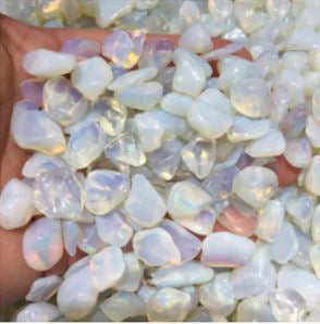 Opalite Chips 7 to 12mm - 1 LB - China