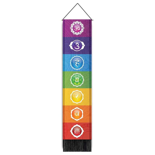 Chakra Tapestry Wall Hanger - 32.5×130cm - China - NEW922