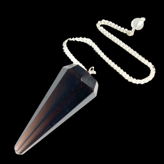 Smokey Quartz 12 facet pendulum - 35-45mm 15g - NEW422