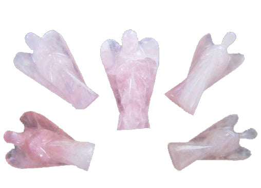Rose Quartz Angel - 1 inch - 18 grams - NEW1021