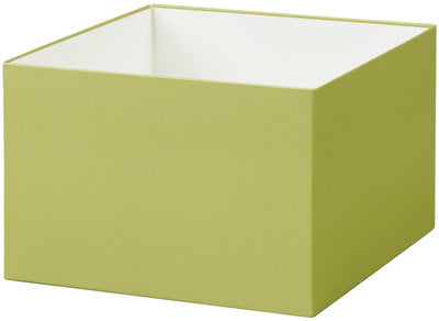 Sage - Square Gift Box Base - Medium - 6 x 6 x 4 inches deep (Order in 25's)