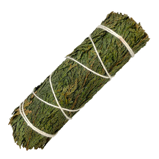 Western Red Cedar 4 inch Smudge Stick Bundle Wand