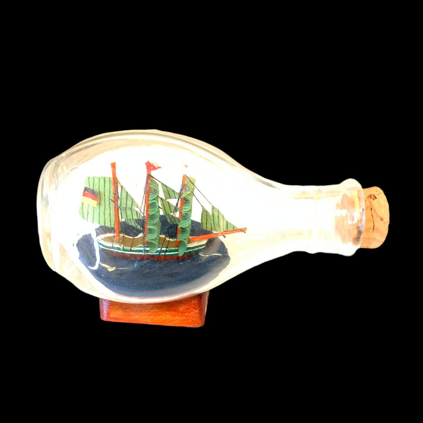 SHIP IN A BOTTLE- LONG BOTTLE