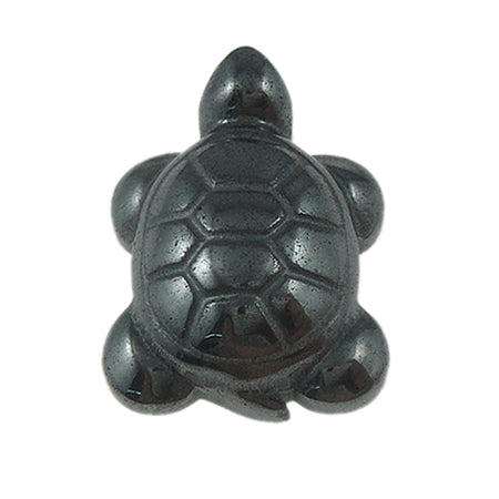 Cabochon Tortue Hématite Non Magnétique Grade A - 13 x 18 x 7mm - NEW1220