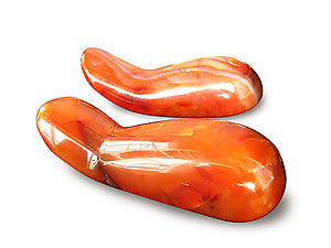 CARNELIAN - Whale Massage Tool Handheld - 3,5 pouces 90 grammes - NEW521