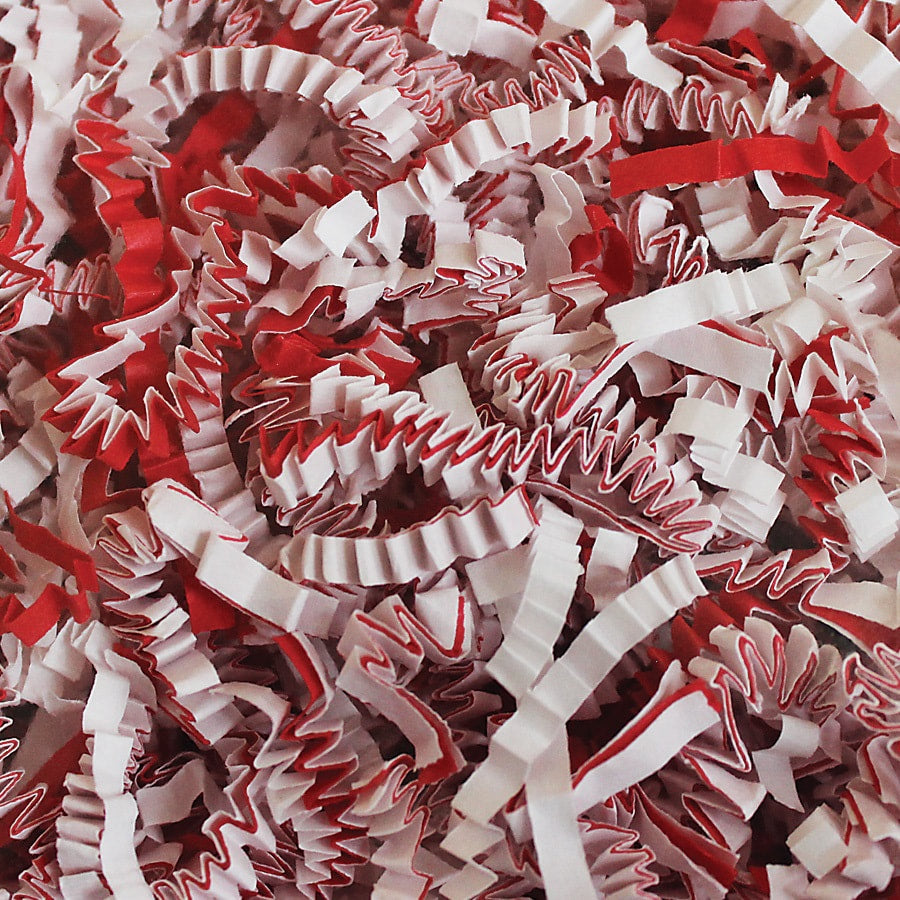 Spring-Fill Basket Filler - Candy Cane Blend - 40 lb Box