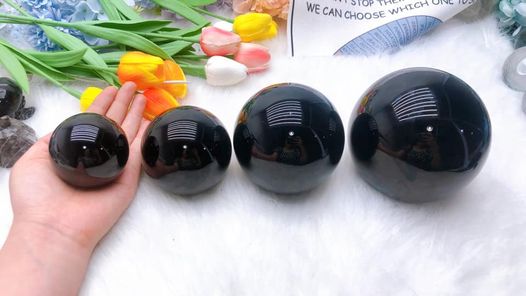 RAINBOW OBSIDIAN SPHERE Ball - 50-80mm - Sold by the gram - NEW622