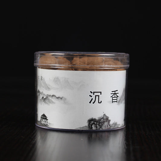 Senteur bois de santal - Cônes d'encens parfumés naturels à contre-courant - Boîte de 50 grammes - Cônes 15x25mm