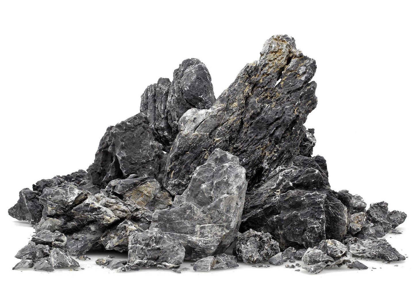 Black Seiryu Stone 50LB Assorted sizes