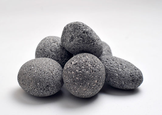 Black Lava Pebble 20 to 30 mm 20 KG Bag