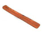 Set/12 - Plain Wood Incense Burner - 10 inch long