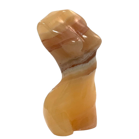 FEMALE Body Model - Orange Calcite - Small - Price Each - NEW622