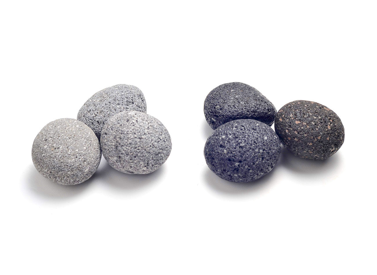 Black Lava Tumbled Round  10 to 20 mm 1 KG Bag - Infuse with our oils - NEW1021