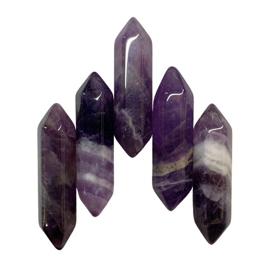 Dream Amethyst Double Terminated Pencil Points 30-33mm - Chine - commande par 5 - NEW822