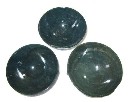 Stone Bowl 3 inch - Blood Stone - India