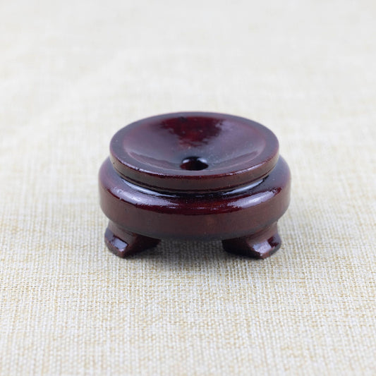 Sphere Stand Dark Wood - 3.3x1.2cm for 5cm Sphere - China - NEW1122