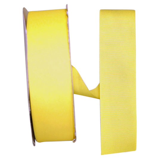 GROSGRAIN STYLE - LEMON 640 - 1.5 inch - 50 Yards
