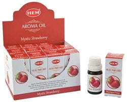 Hem Mystic Strawberry Aroma Oil - Boîte de 12 bouteilles