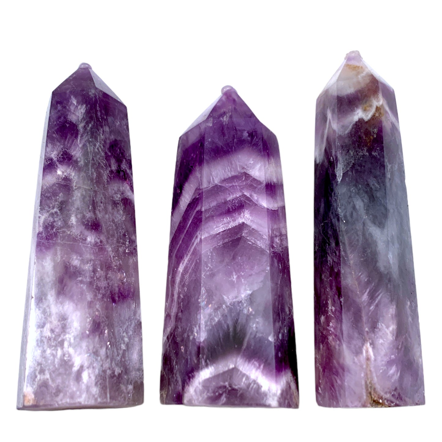 Amethyst - Dream Amethyst - 3 to 5 inches - Price per gram - China - NEW622 - Polished Points