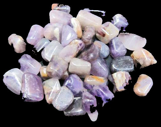 AMETHYST Tumbled Stones - Small 20 - 30 mm - 500 Gram (1.1 lb.) - India